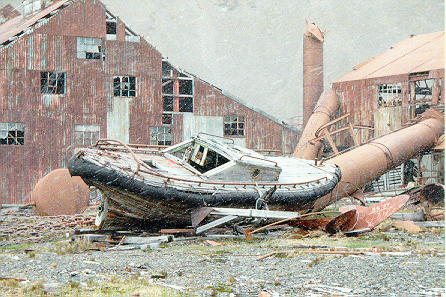 Stromness abandoned whaling station, South Georgia Island 