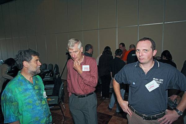 Rob Cook, Andrew Lister, Simon McBride,  | DSTC Farewell Symposium, 28 July 2005  | 