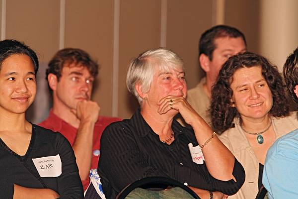 Zar Zar Tun, Jenny Mackay, Mary Anne Patton,  | DSTC Farewell Symposium, 28 July 2005  | 