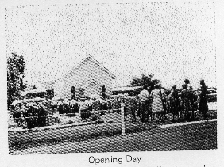 Harrisville St Matthews Lutheran opening day