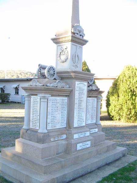 World War I Memorial in War memorial Allora, Warwick  | 