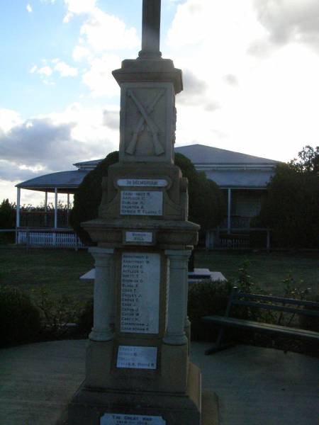 Killarney War Memorial - Warwick Shire  |   | 