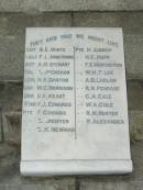 B E White F L Armstrong A O Stewart G McGregor H A Danton W C Morrison V A Keast F J Edwards F Coombs G Grenyer G K Newman H Gibbon H C Hopp F E Huntington W H T Lee A B Laidlaw R N Penrose G A Cole W A Cole R M Hunter R Alexander  Mowbray Park, East Brisbane  