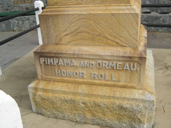 Pimpama and Ormeau War Memorial, Gold Coast  | 