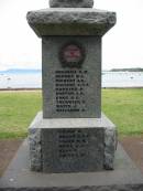 Killed in action  Boxshall A M Brumby W C Hibbert A C Hibbert C S S Hawkins A Horton J H Knox R C Trenwith C Watts J Williams C  Brown W Brown R N P Clark W M Hosie H J Kerr E Smith L W  Sorrento War Memorial, Victoria 