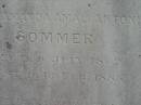 
Hulda Amanda Amali Antonie SOMMER,
born 9 July 1862 died 13 Feb 1885;
Alberton Cemetery, Gold Coast City

