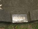 
Robert (Robbie) William CROOKS,
son,
died 22 May 1948 aged 2 years;
Appletree Creek cemetery, Isis Shire
