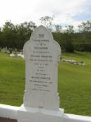 
Eleanor,
wife of William KINGSTON,
died 6 FEb 1913 aged 61 years;
William KINGSTON,
died 22 Aug 1920 aged 74 years;
Appletree Creek cemetery, Isis Shire
