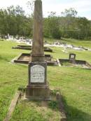 
Matthew MCULLOCH [MCCULLOCH],
father,
died 24 Aug 1903 aged 77 years;
Appletree Creek cemetery, Isis Shire
