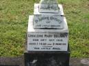 Geraldine Mary DELANEY, died 29 Oct 1938 aged 1 year 3 months; Appletree Creek cemetery, Isis Shire 