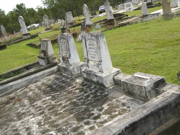 Winifred GRIFFIN,  | died 8 Jan 1983 aged 88 years;  | Ellen Jane GRIFFIN,  | died 6 Dec 1946 aged 89 years;  | George GRIFFIN,  | died 12 May 1961 aged 64 years;  | Appletree Creek cemetery, Isis Shire  | 