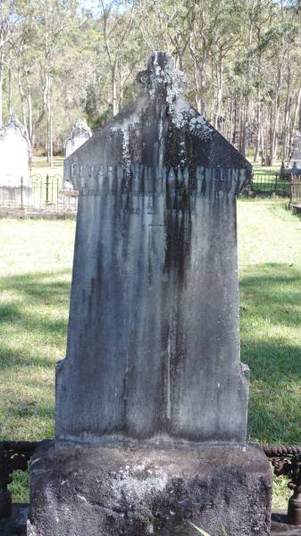 Edward William COLLINS  | d: Atherton 5 Jul 1914 aged 29  |   | Atherton Pioneer Cemetery (Samuel Dansie Park)  |   |   | 