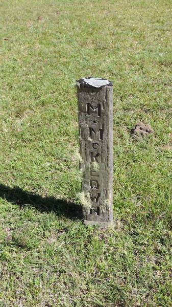 M McKEOWN  |   | Atherton Pioneer Cemetery (Samuel Dansie Park)  |   |   | 