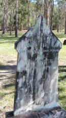 Anna PASETTI d: 30 Nov 1922 aged 39  Vivian PASETTI d: 16 Sep 1915 aged 1 y  Atherton Pioneer Cemetery (Samuel Dansie Park)  