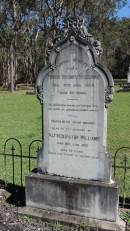 
Henry Sydney WILLIAMS
d: 30 Apr 1905 aged 65

Alfred Victor WILLIAMS
d: 16 Jun 1922 aged 34

Atherton Pioneer Cemetery (Samuel Dansie Park)

