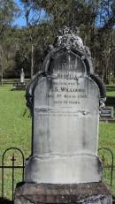 
Bedelia WILLIAMS
d: 3 Mar 1902 aged 44
wife of H.S. WILLIAMS

Atherton Pioneer Cemetery (Samuel Dansie Park)

