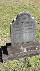 
Hazel May RUSSELL
d: 7 Jun 1915 aged 2 mo

Atherton Pioneer Cemetery (Samuel Dansie Park)


