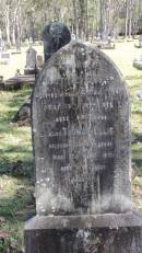 Lottie ELLIS d: 13 Sep 1926 aged 68 wife of Thomas ELLIS  Thomas ELLIS d: 7 Jan 1931 aged 79  Atherton Pioneer Cemetery (Samuel Dansie Park)   