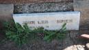 
John Leo OBRIEN
killed in action
..ERMANY 1944

Aubigny Catholic Cemetery, Jondaryan

