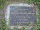
Norman George KLUMPP,
died 13-11-1990 aged 70 years;
Barney View Uniting cemetery, Beaudesert Shire
