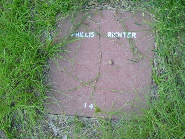 Phillis RICHTER;  | Barney View Uniting cemetery, Beaudesert Shire  | 