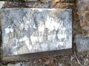 
William Maitland THYER,
died 11 June 1927;
Beerburrum Cemetery, Caloundra
