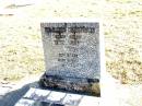 Francis Erbin HIRN, husband, died 3-7-47 aged 76 years; Beerwah Cemetery, City of Caloundra 