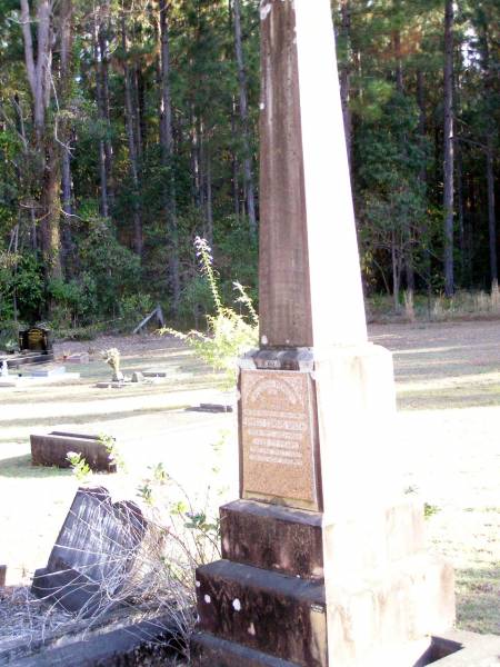 Ernest Edward SMITH, husband father,  | died 10 July 1998 aged 70 years;  | Beerwah Cemetery, City of Caloundra  | 