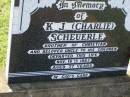 
K.J. (Charlie) SCHEUERLE,
brother of Christian,
uncle,
died 15 Nov 1983 aged 77 years;
Bell cemetery, Wambo Shire
