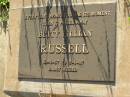 
Betty Lillian RUSSELL,
16-4-37 - 5-1-87;
Bell cemetery, Wambo Shire
