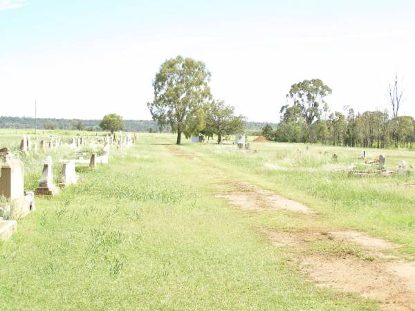 Bell cemetery, Wambo Shire  | 