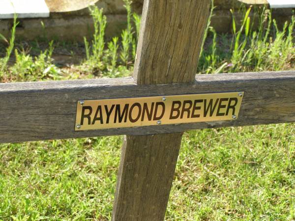 Raymond BREWER;  | Bell cemetery, Wambo Shire  | 