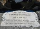 Edward STEGEMANN geb 21 Jan 1842 Germany ges  4 Feb 1914  Bethania (Lutheran) Bethania, Gold Coast 