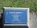 Evelyn BURNETT (nee HUTH) 1 Jul 1981 aged 55  Bethania (Lutheran) Bethania, Gold Coast 