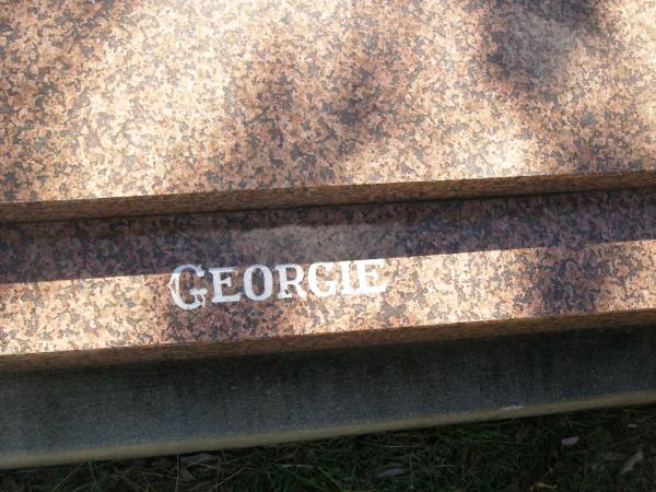Mary Georgina (Georgie) DOUGLASS,  | mother grandmother great-grandmother,  | died 7 July 1990 aged 99 years 10 months;  | Blackbutt-Benarkin cemetery, South Burnett Region  | 