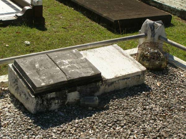 John DOUGLASS,  | died 11 Jan 1927 aged 68 years;  | Mary Jane DOUGLASS,  | died 30 July 1927 aged 64 years;  | Blackbutt-Benarkin cemetery, South Burnett Region  | 