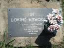 Layle UNDERWOOD (SCHWEITZER), 11-6-1961 - 17-9-1999 aged 38 years; Blackbutt-Benarkin cemetery, South Burnett Region 