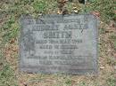 Audrey Agnes SMITH, died 15 May 1995 aged 75 years, wife of Bill, mother of Marie, Lynette, Gary & Warren, grandmother great-grandmother; Blackbutt-Benarkin cemetery, South Burnett Region 