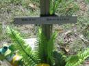Brian BAMBLING; Blackbutt-Benarkin cemetery, South Burnett Region 