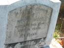 Henry WOOD, died 2 Dec 1944 aged 16 years; Blackbutt-Benarkin cemetery, South Burnett Region 