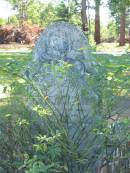 Elizabeth Frances COULSON, wife, died 19 Nov 1920 aged 65 years; Blackbutt-Benarkin cemetery, South Burnett Region 