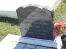 Darryl Raymond BADKE, son brother, died 10 Aug 1960 aged 19 years; Blackbutt-Benarkin cemetery, South Burnett Region 