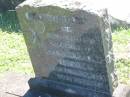 Jack Weinholt BECKETT, husband father, died 30 July 1959 aged 63 years; Blackbutt-Benarkin cemetery, South Burnett Region 