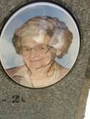 
Winnifred (Win) J. SCHULTZ,
born 27-7-1921,
died 15-9-2002?,
mother of John, Graham, Owen, Leone, Elizabeth & Christine,
grandmother great-grandmother;
Blackbutt-Benarkin cemetery, South Burnett Region
