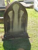 Alice BYGRAVE, 10? Dec 1904 aged 67 years 6 months 11 days; Percy Edward BYGRAVE, grandson, died 22 April ????, Blackbutt-Benarkin cemetery, South Burnett Region 