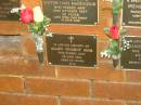 
Allen Vincent KING,
died 29 June 2004 aged 53 years;
Bribie Island Memorial Gardens, Caboolture Shire

