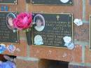 
Tracy Meradith WATTS,
wife of Greg,
mother of Jessica, Emily & Ethan,
died 40 Jun 2001 aged 38 years;
Bribie Island Memorial Gardens, Caboolture Shire
