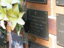 
Wayne Joseph HITCHENS,
died 3 Nov 1987 aged 30 years;
Bribie Island Memorial Gardens, Caboolture Shire
