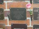 
Donald Francis MCKILLOP,
died 12 Dec 1997 aged 72 years;
Bribie Island Memorial Gardens, Caboolture Shire
