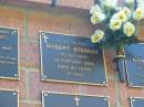 
Robert STEWART,
died 26 Feb 2003 aged 80 years;
Bribie Island Memorial Gardens, Caboolture Shire

